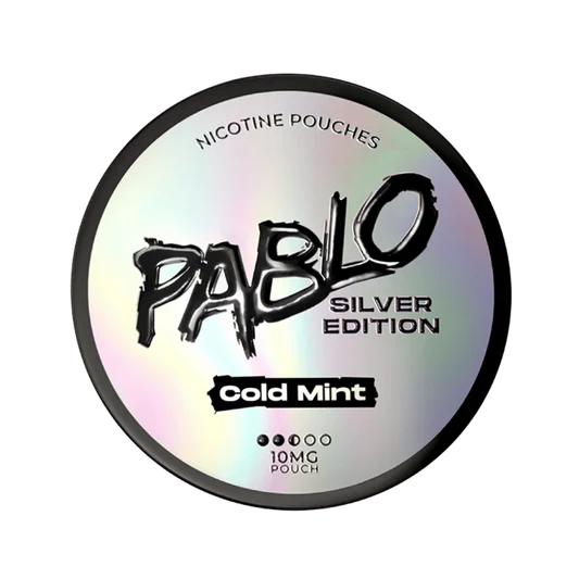 Pablo Silver Edition Nicotine POUCHES (BOX OF 10)