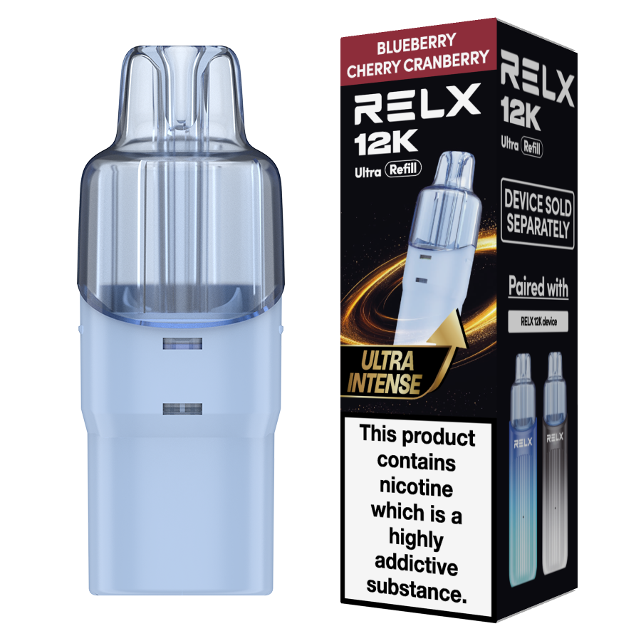Relx 12k Ultra Refill PODS (Pack of 5)