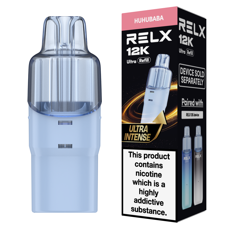 Relx 12k Ultra Refill PODS (Pack of 5)