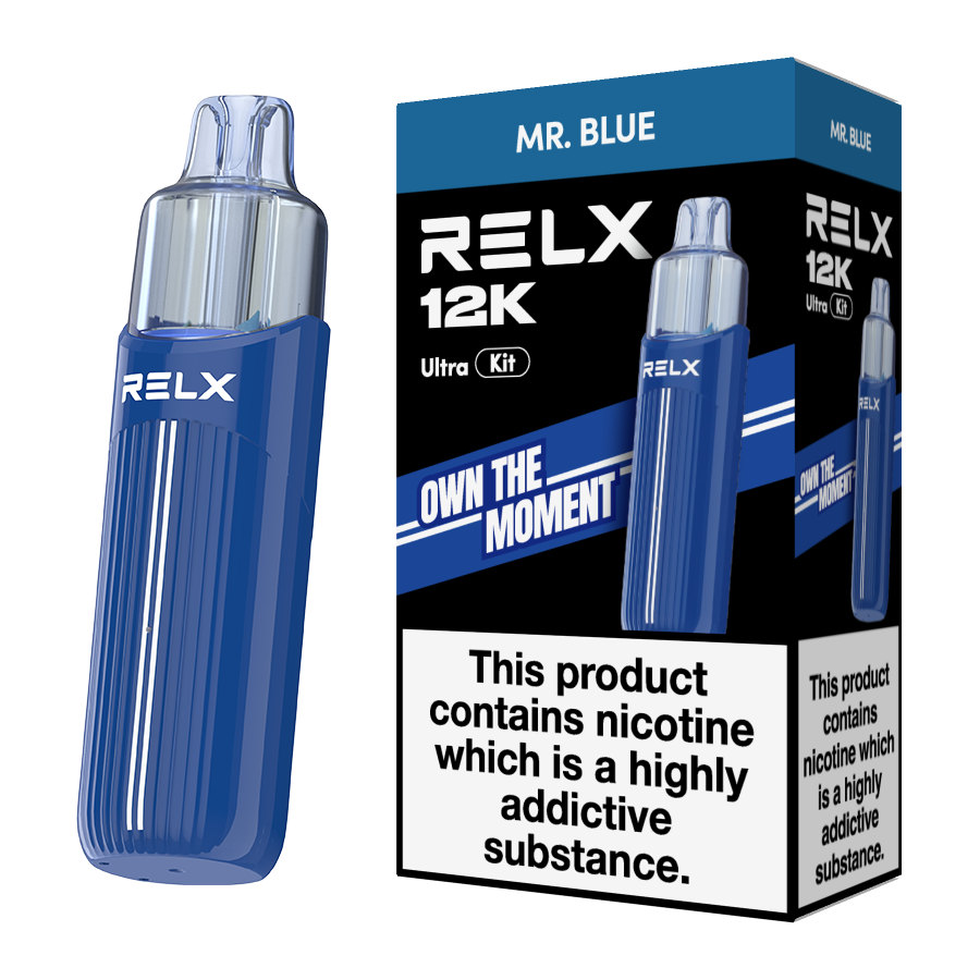 Relx 12k Ultra Pod VAPE (Box of 5)