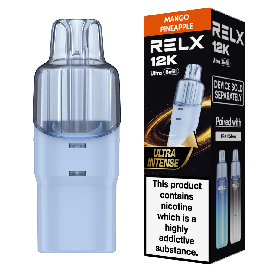 Relx 12k Ultra Refill PODS (Pack of 5)