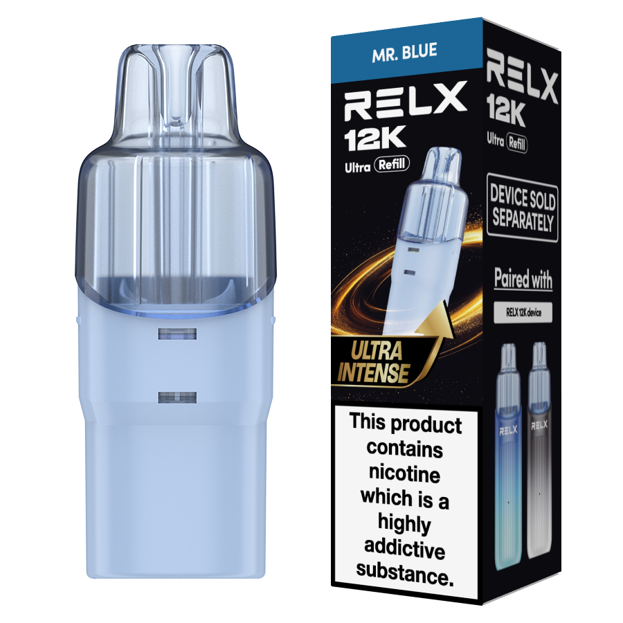 Relx 12k Ultra Refill PODS (Pack of 5)