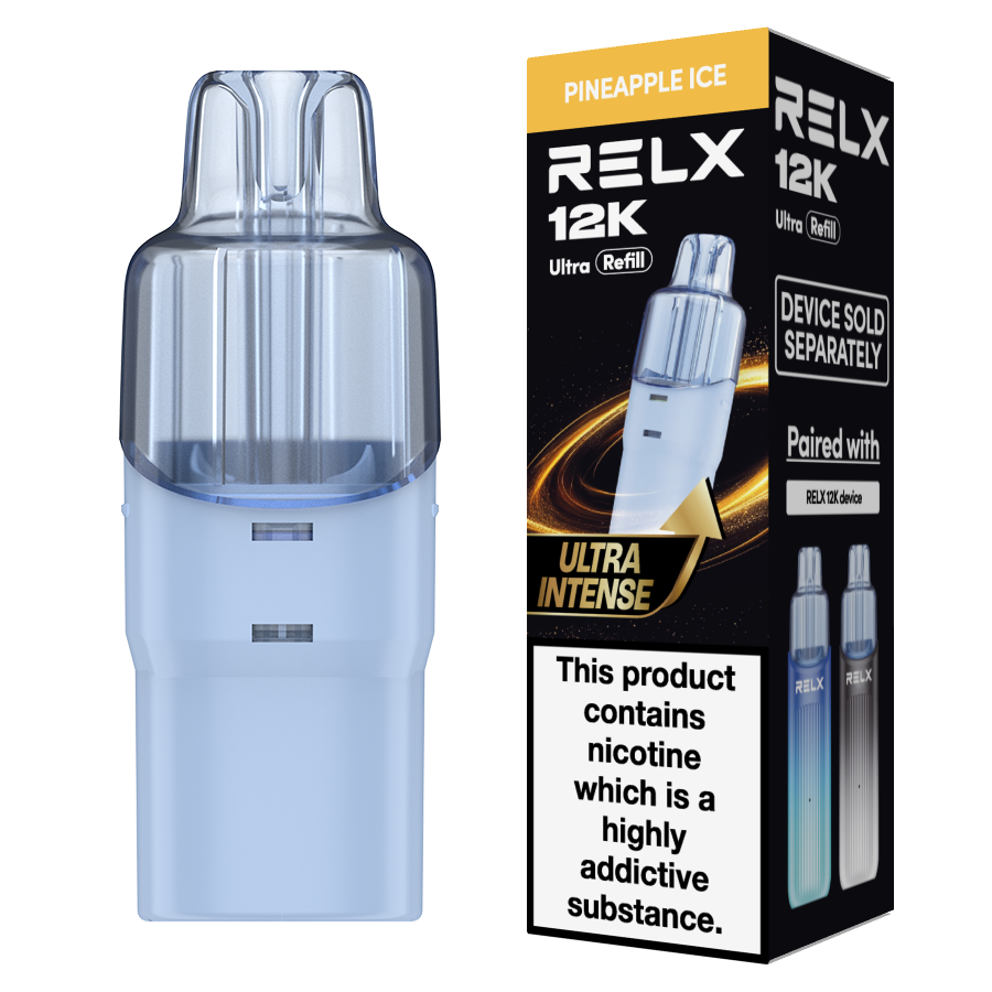 Relx 12k Ultra Refill PODS (Pack of 5)
