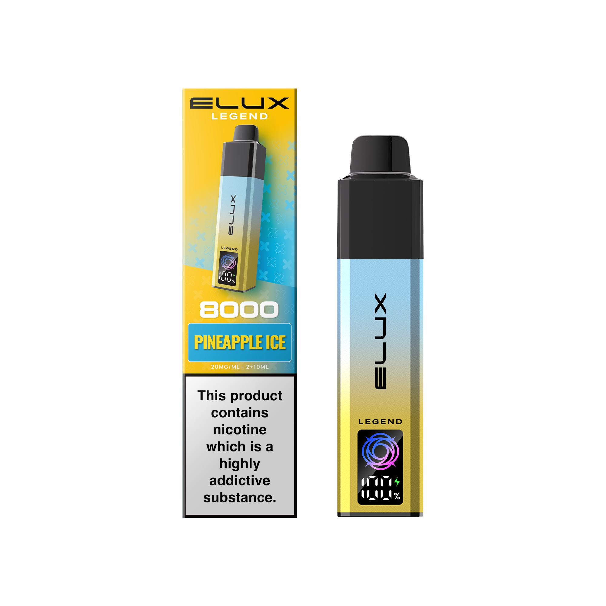 Elux Legend 8000 VAPE Kit - (BOX OF 5)