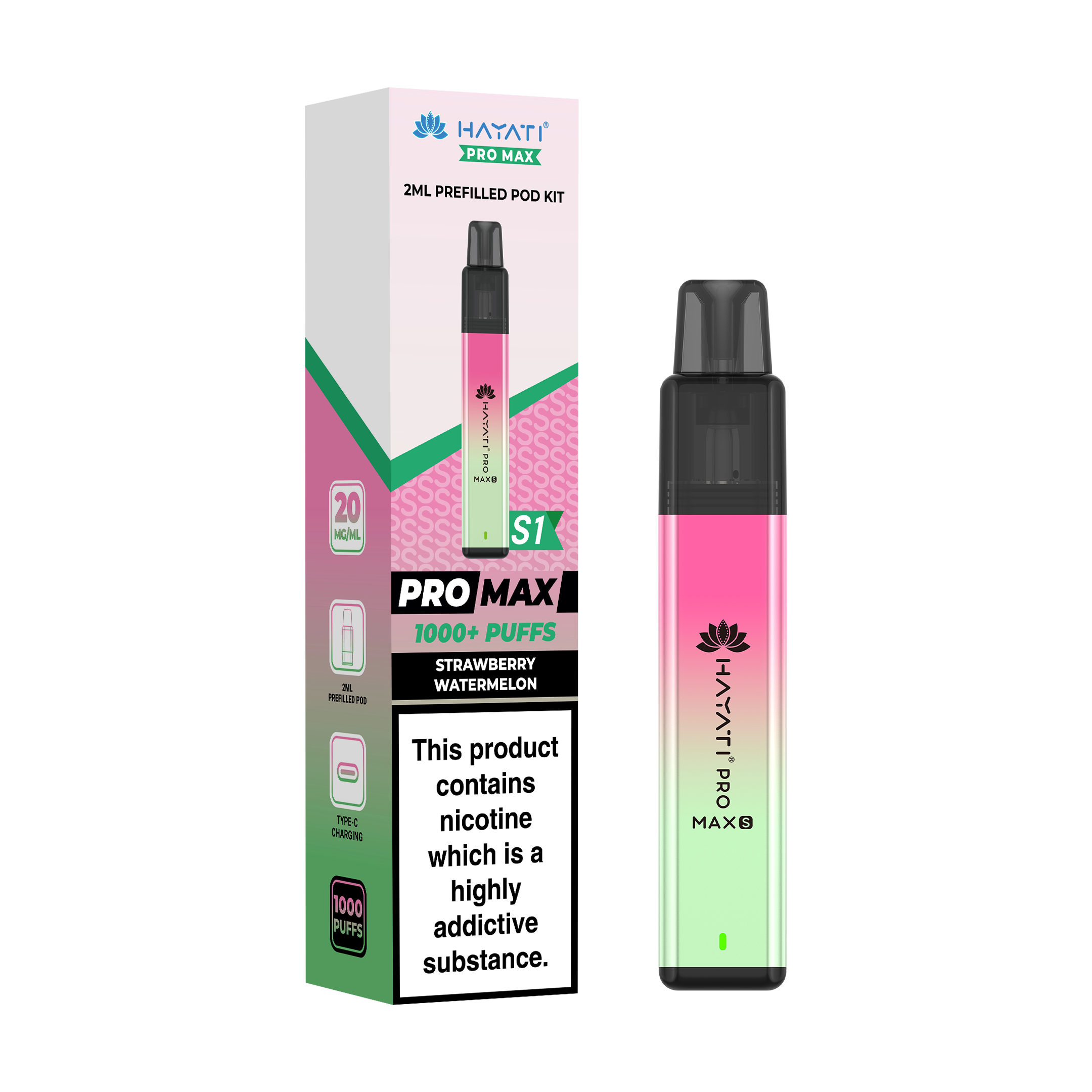 Hayati Pro Max S1 VAPE (PACK OF 10)