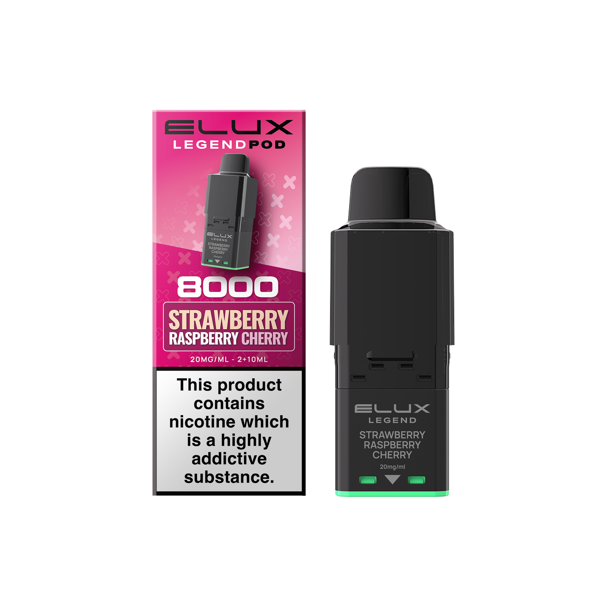 Elux Legend 8000 Refill Pods Box of 5