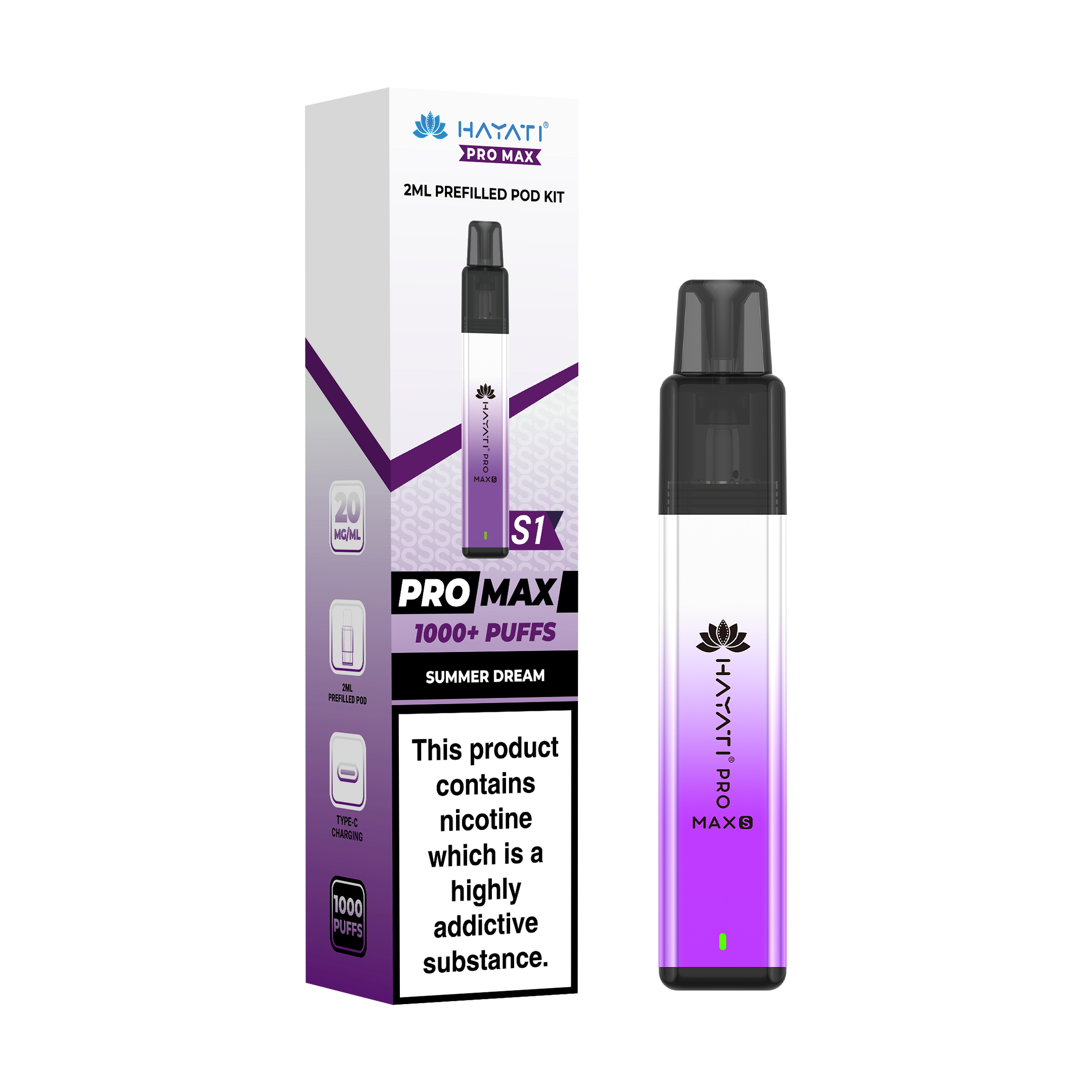 Hayati Pro Max S1 VAPE (PACK OF 10)