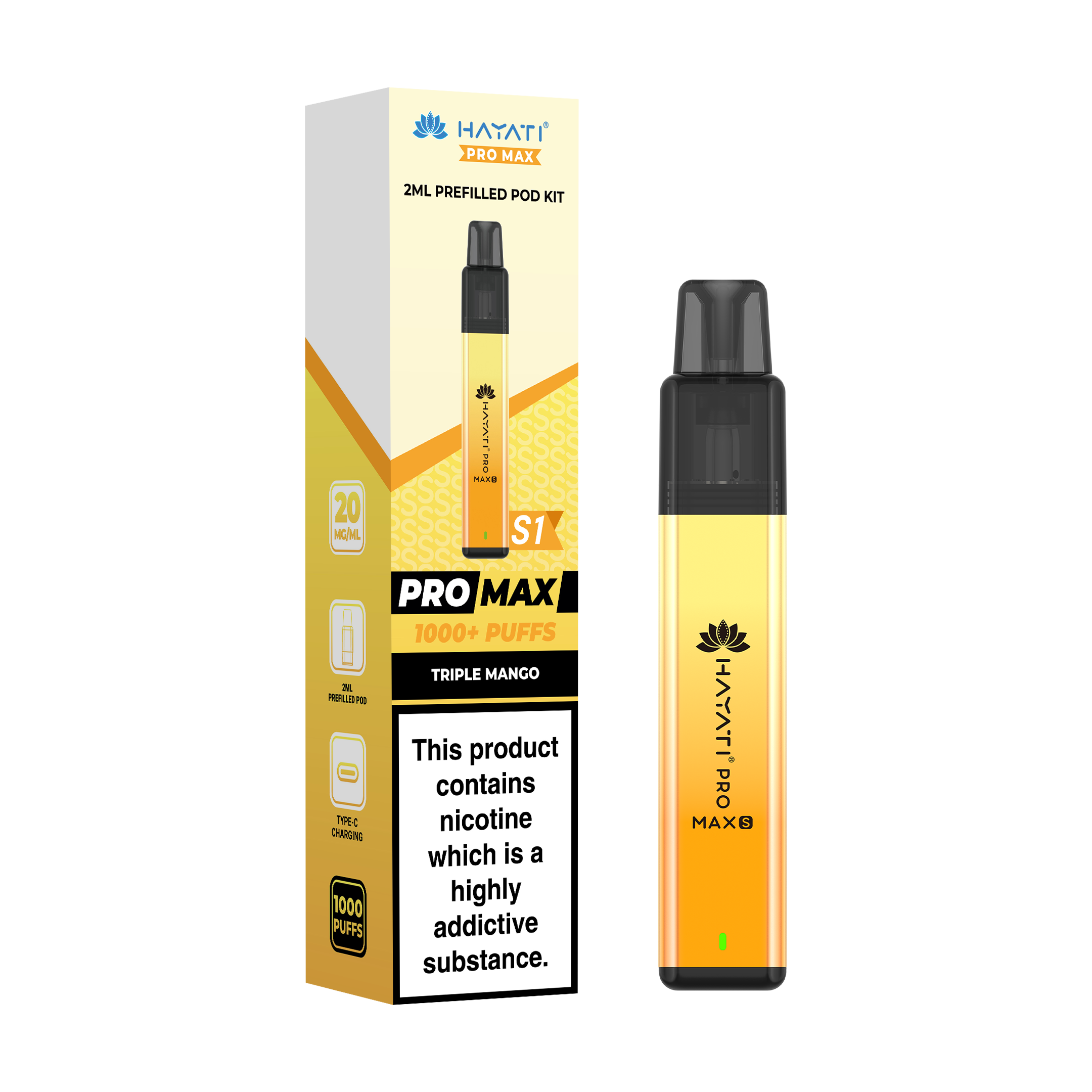 Hayati Pro Max S1 VAPE (PACK OF 10)