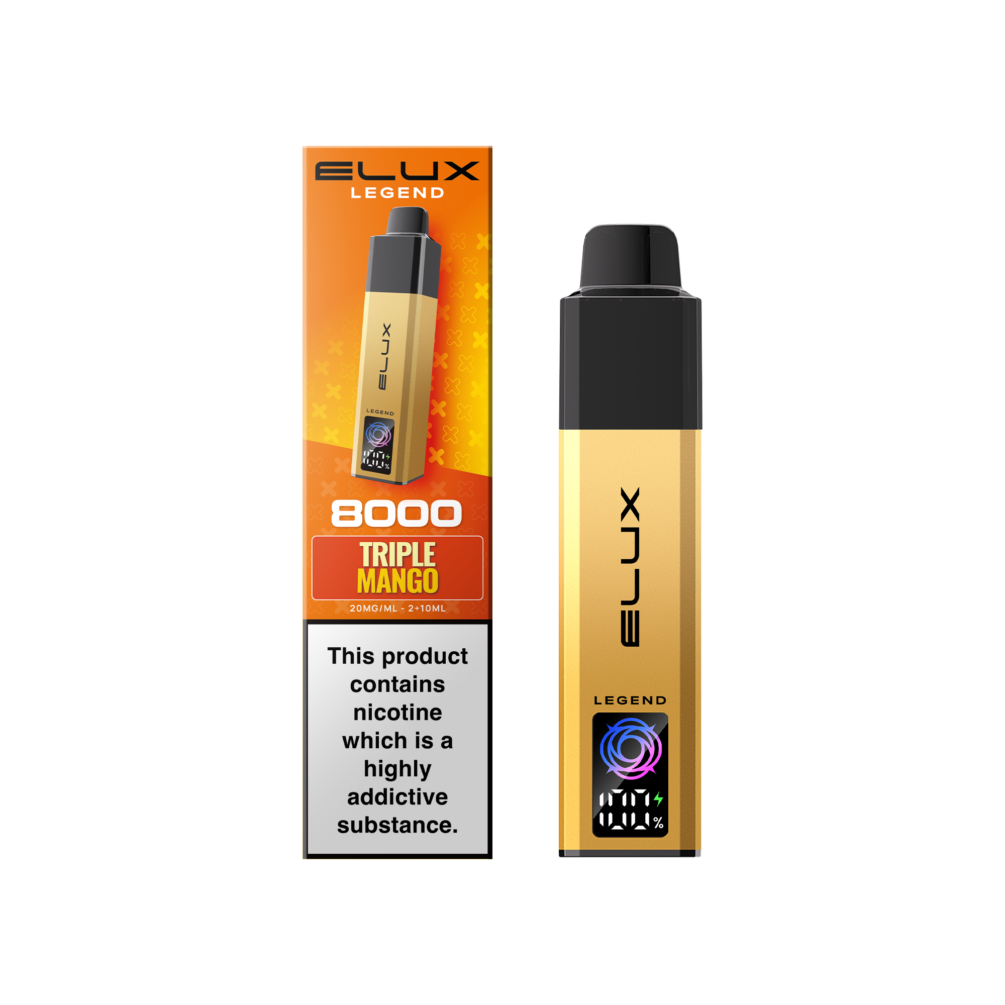 Elux Legend 8000 VAPE Kit - (BOX OF 5)