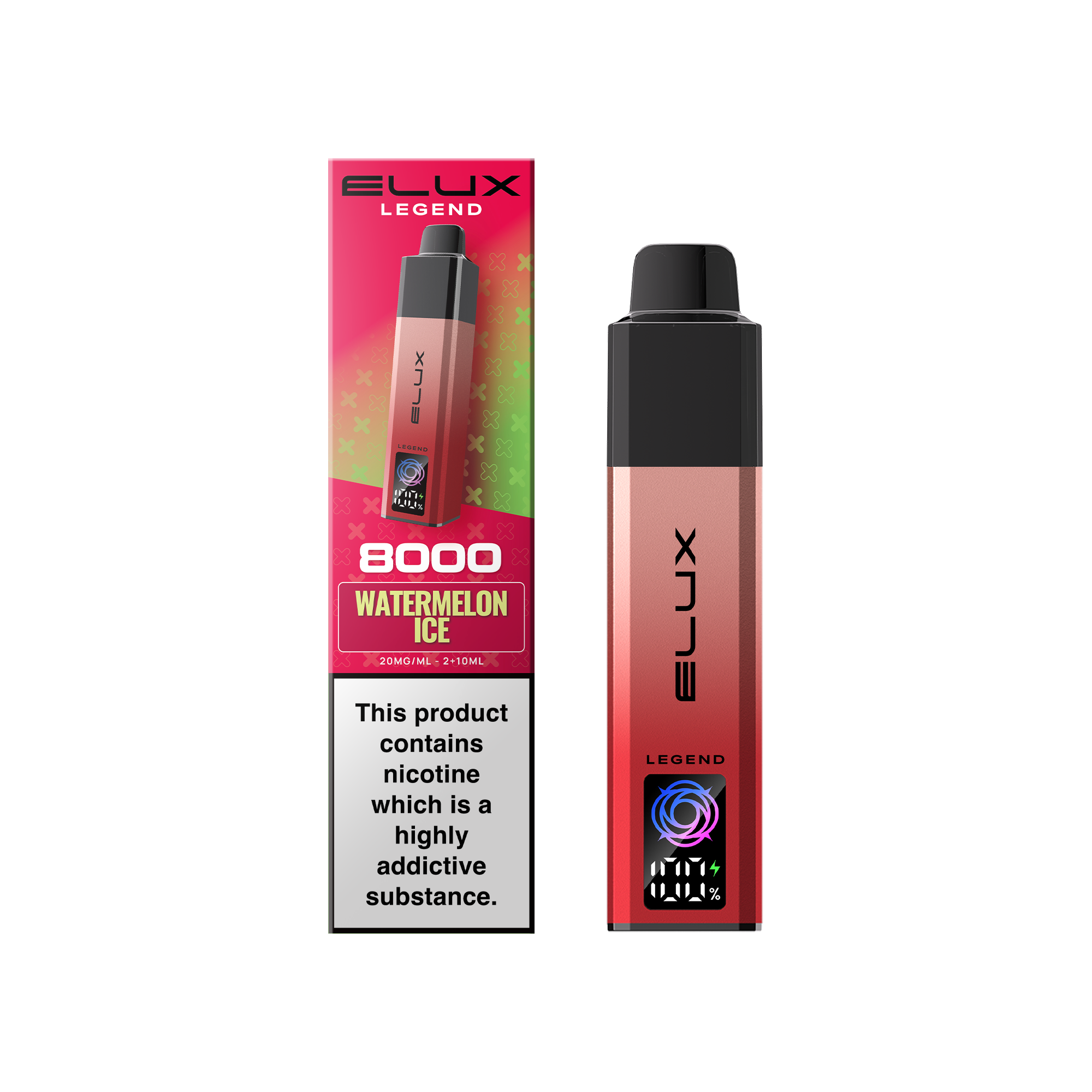 Elux Legend 8000 VAPE Kit - (BOX OF 5)