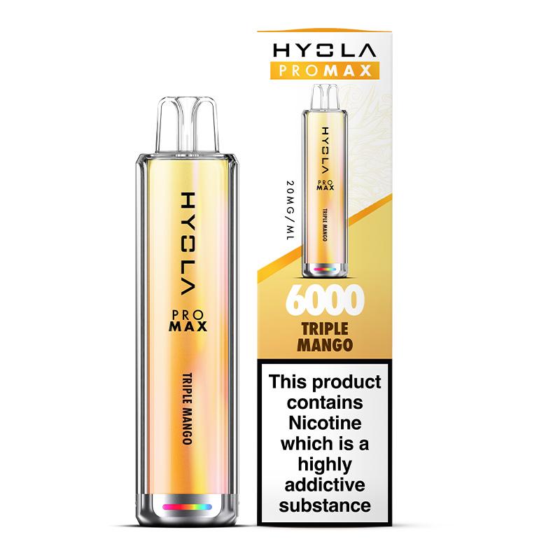 HYOLA PRO MAX 6000 Disposable Vape (BOX OF 10)