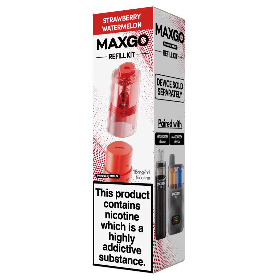 Relx Maxgo 33k & 12k Replacement PODS (BOX OF 5)