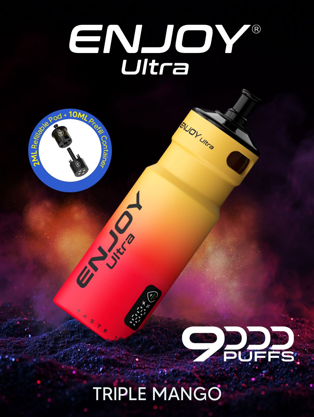 Enjoy Ultra 9000 VAPE (BOX OF 5)