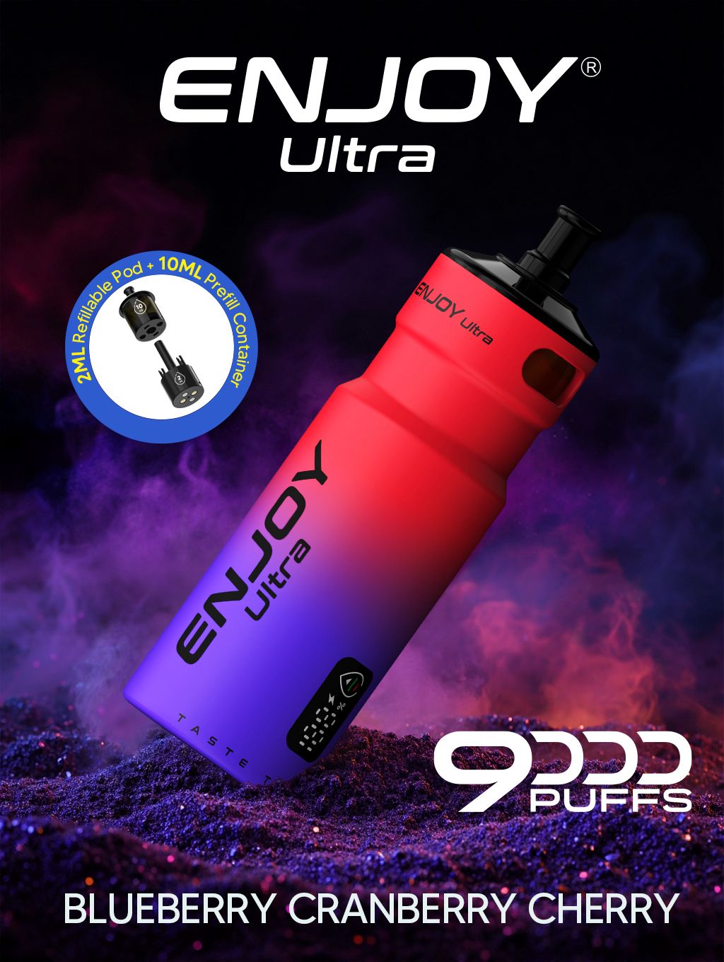 Enjoy Ultra 9000 VAPE (BOX OF 5)