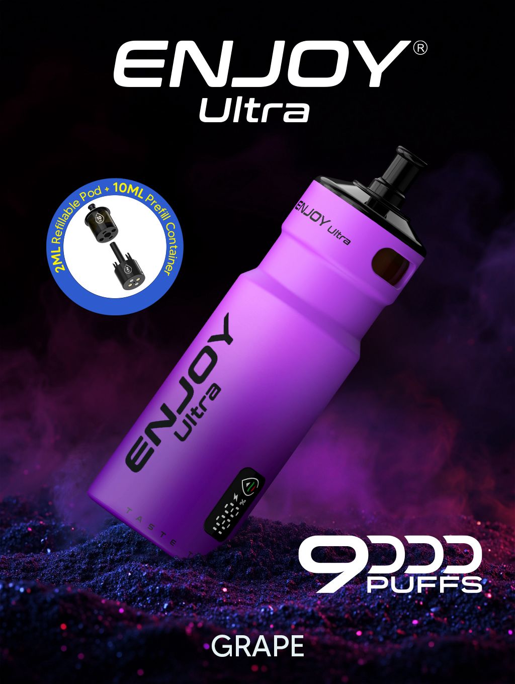 Enjoy Ultra 9000 VAPE (BOX OF 5)