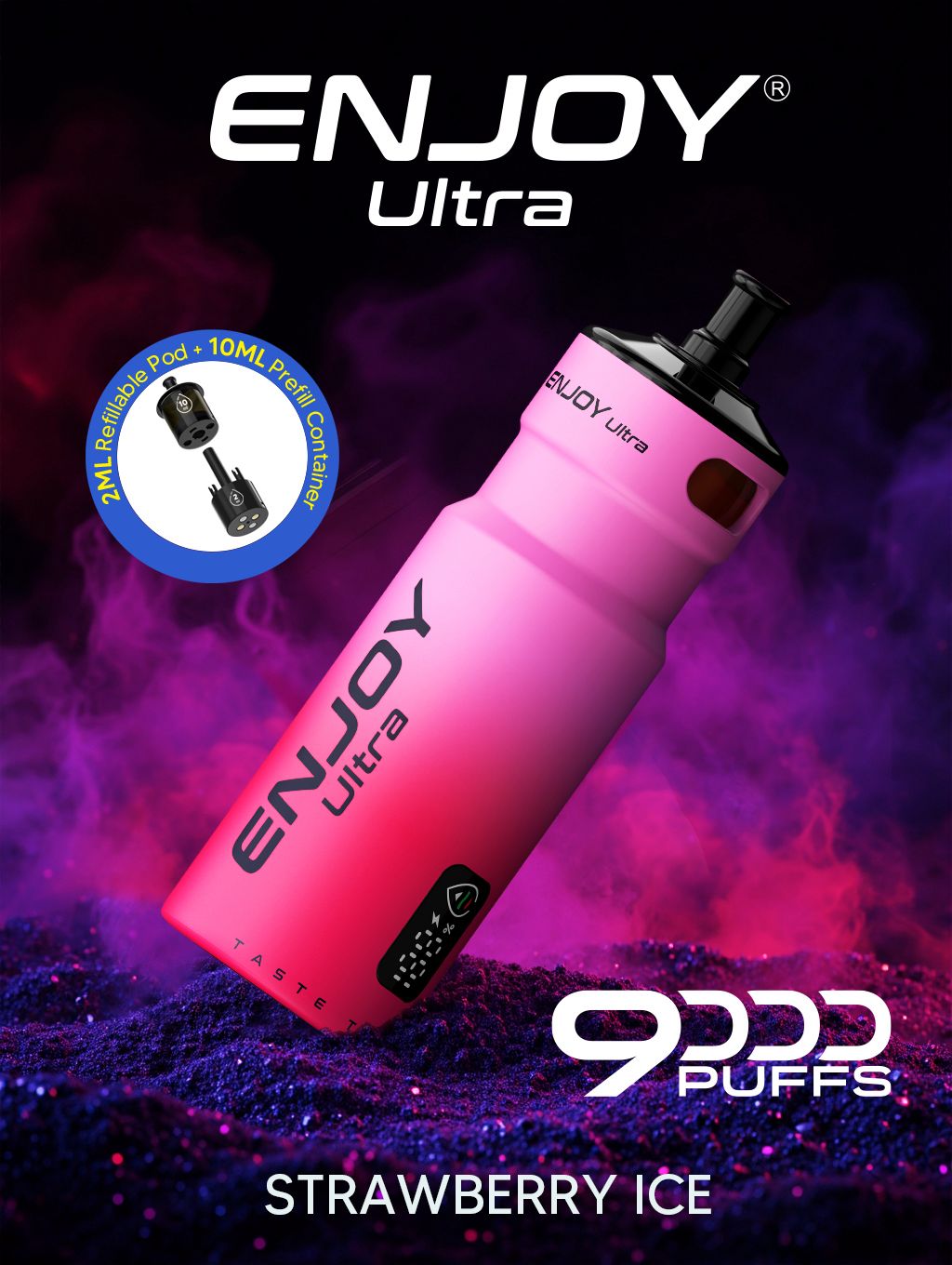 Enjoy Ultra 9000 VAPE (BOX OF 5)