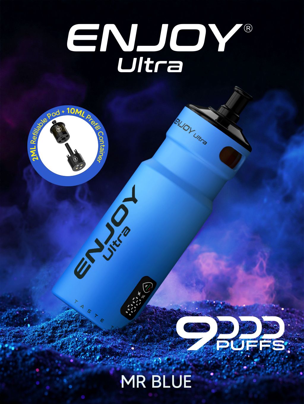 Enjoy Ultra 9000 VAPE (BOX OF 5)