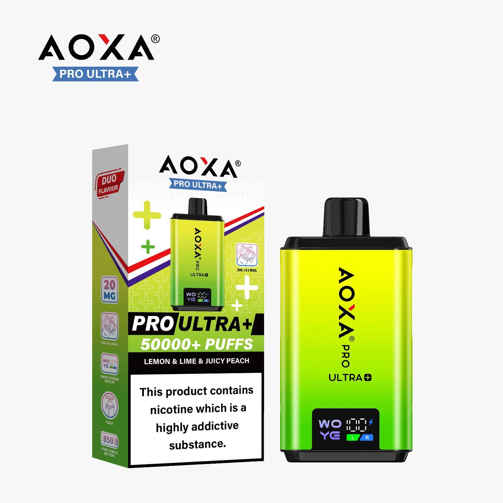 Aoxa Pro Ultra Plus 50k VAPE (BOX OF 5)
