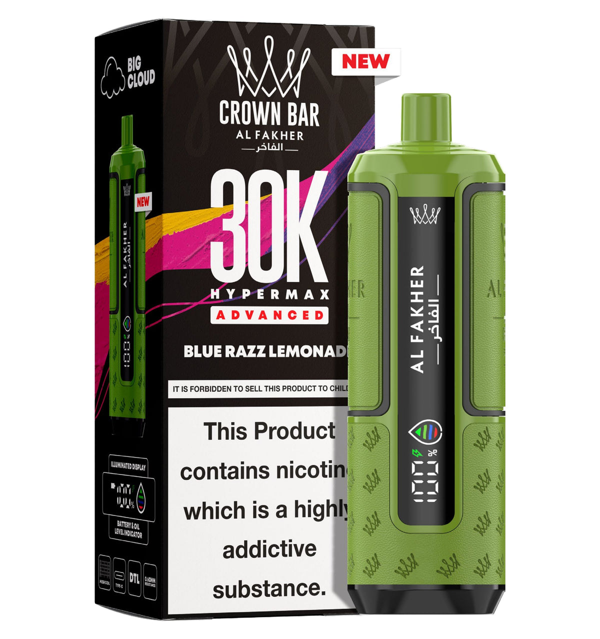 Al Fakher 30k Hypermax Prefilled Pod Kit - Power Vape Shop