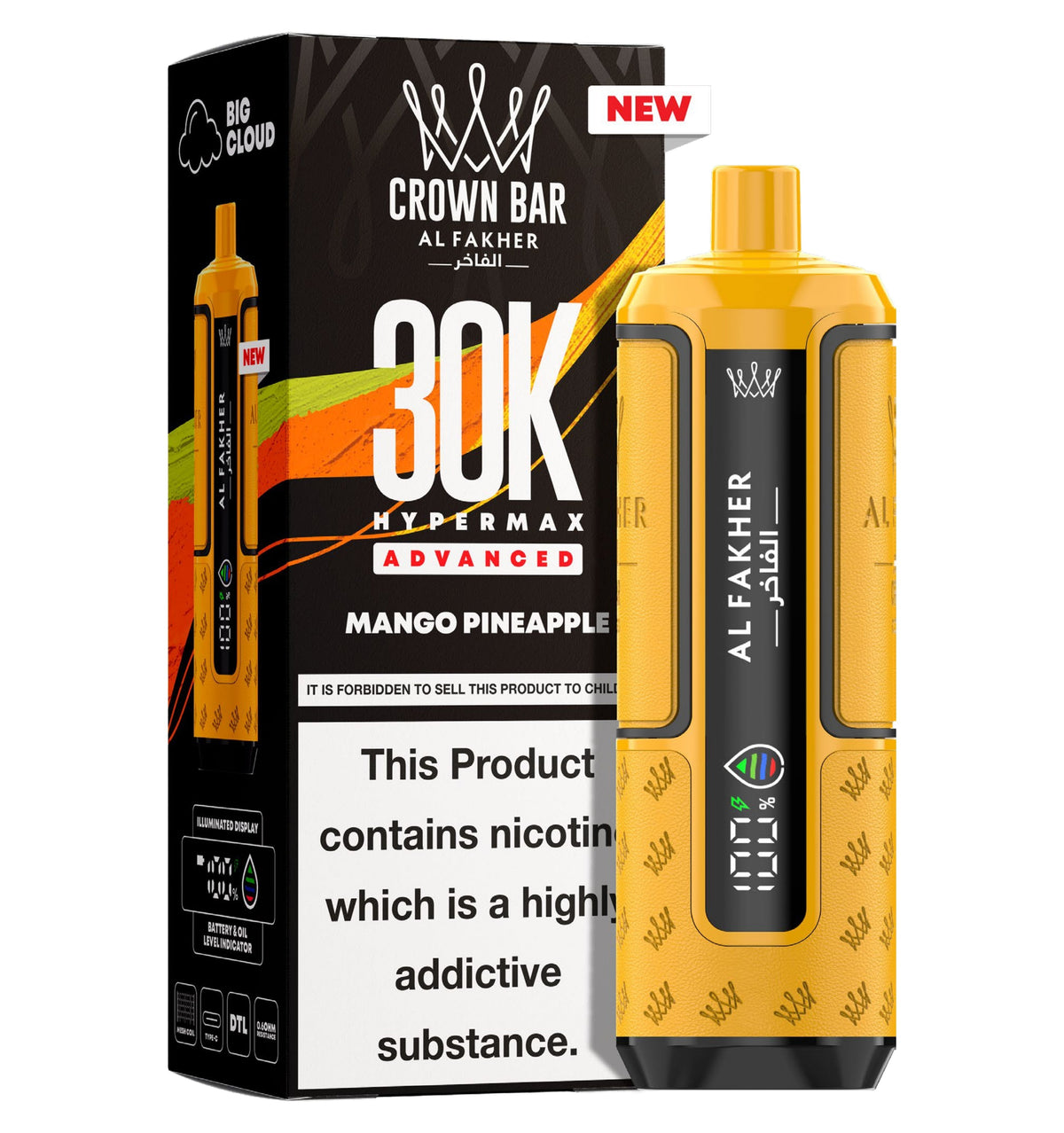 Al Fakher 30k Hypermax Prefilled Pod Kit - Power Vape Shop
