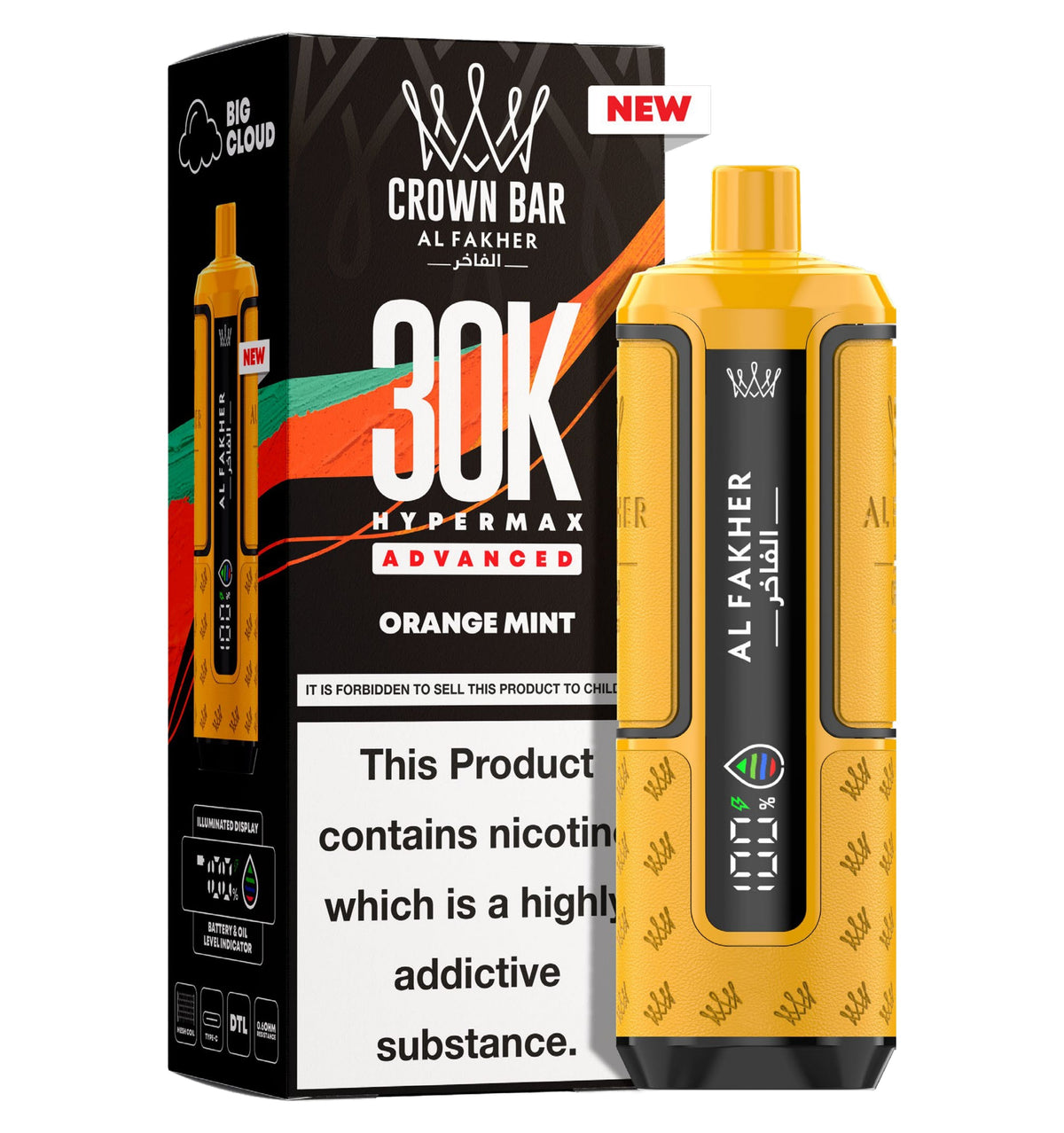Al Fakher 30k Hypermax Prefilled Pod Kit - Power Vape Shop