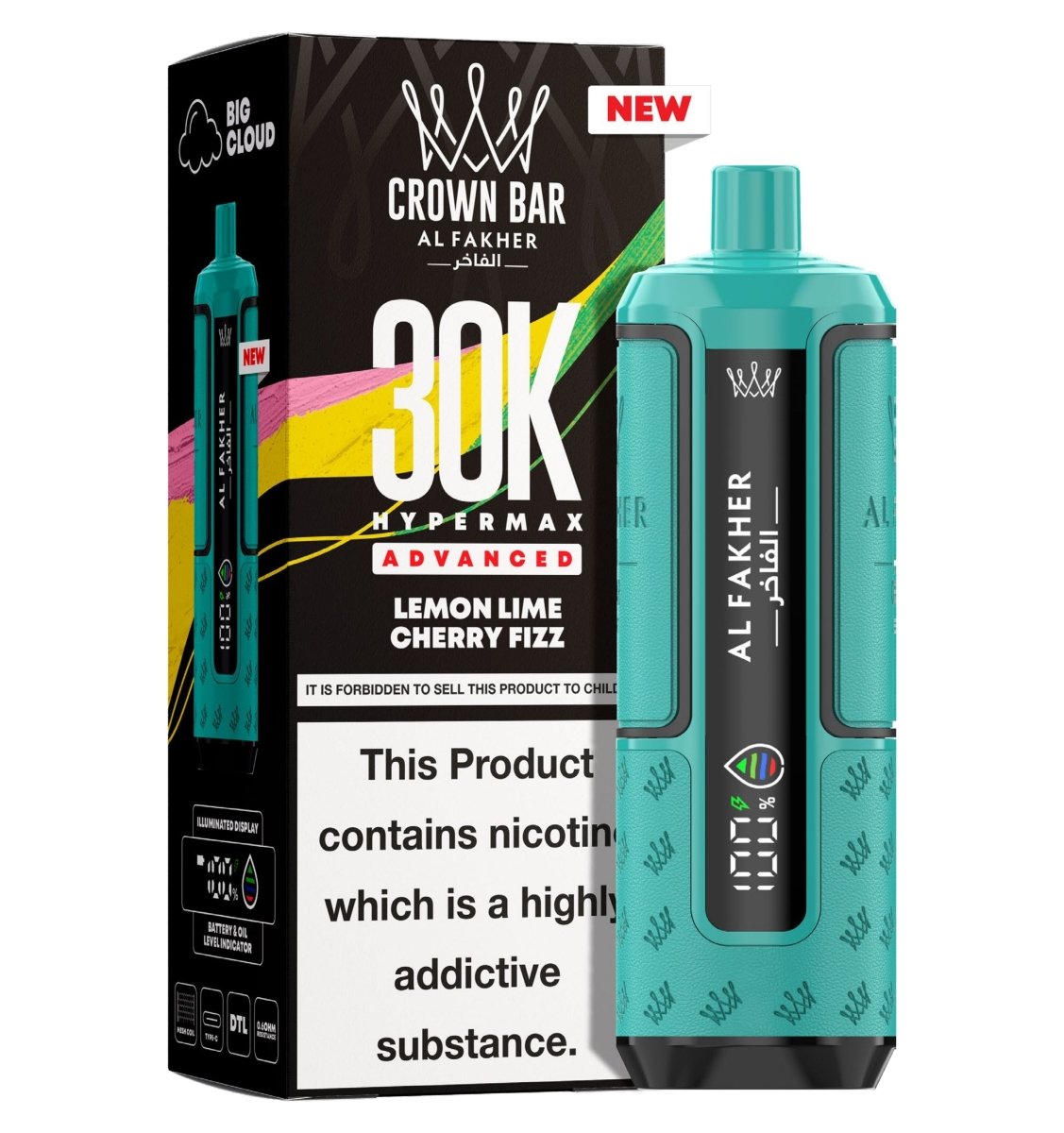 Al Fakher - Al Fakher 30K Hypermax Prefilled Vapes - 5 Pack Deal - The No1 Plug