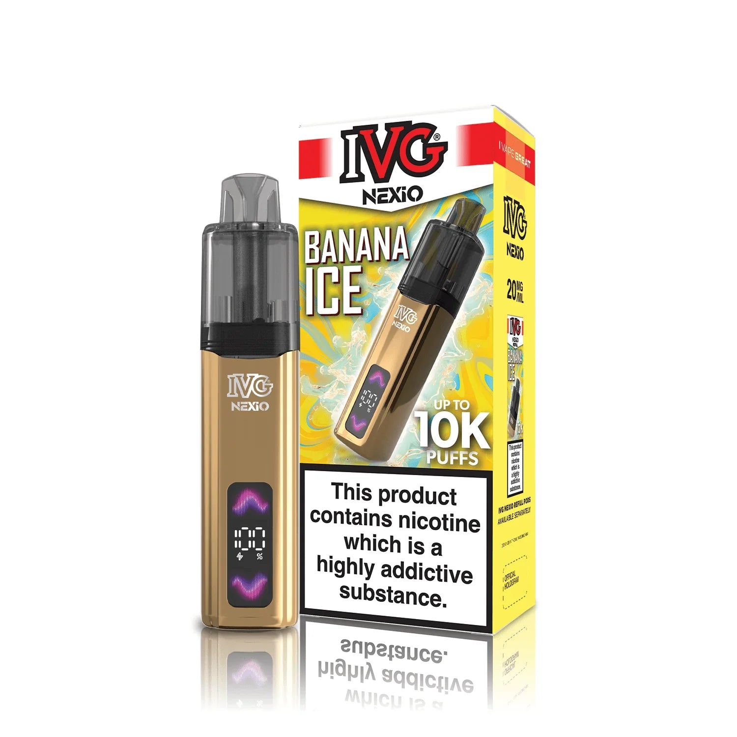 IVG Nexio 10k VAPE Box of 5