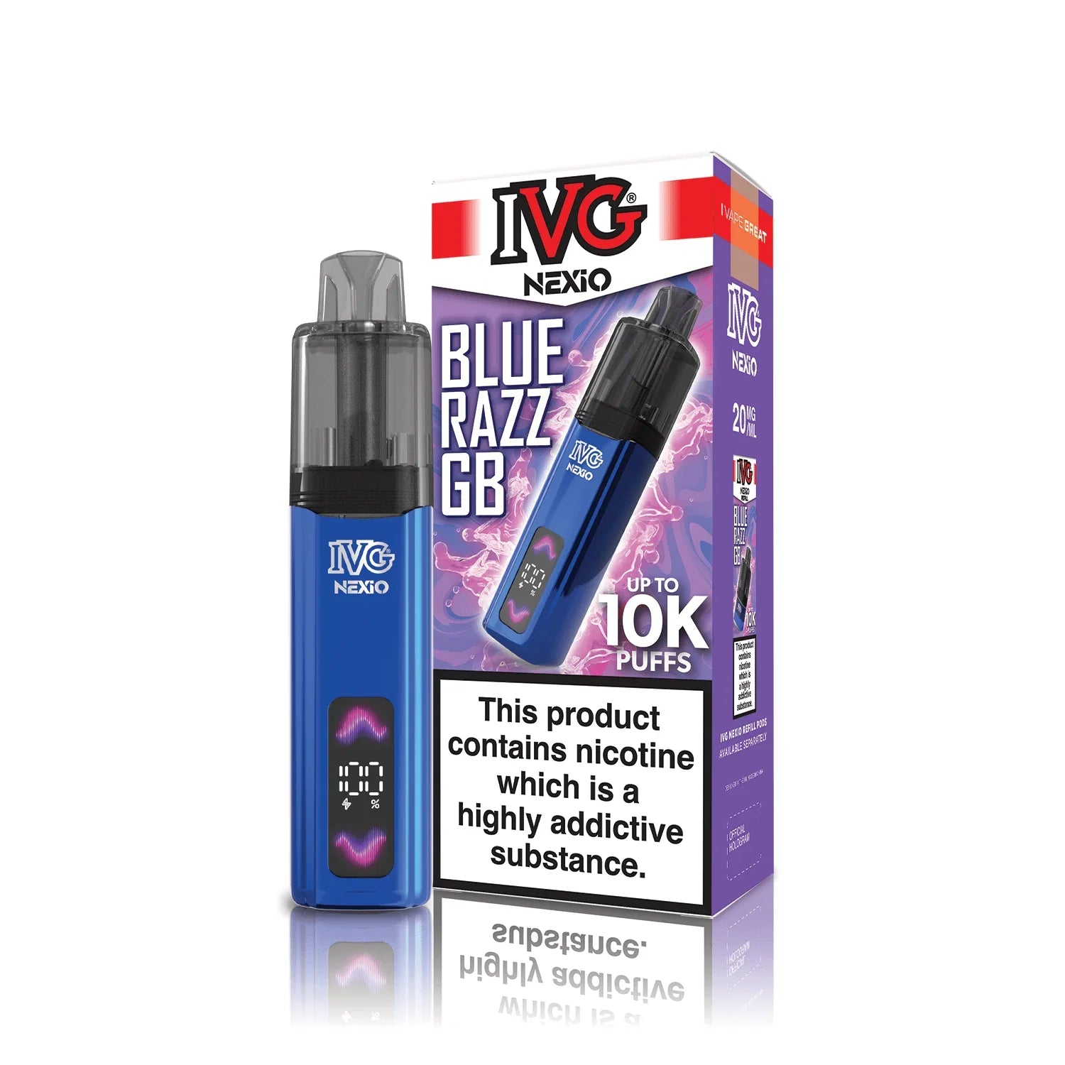 IVG Nexio 10k VAPE Box of 5