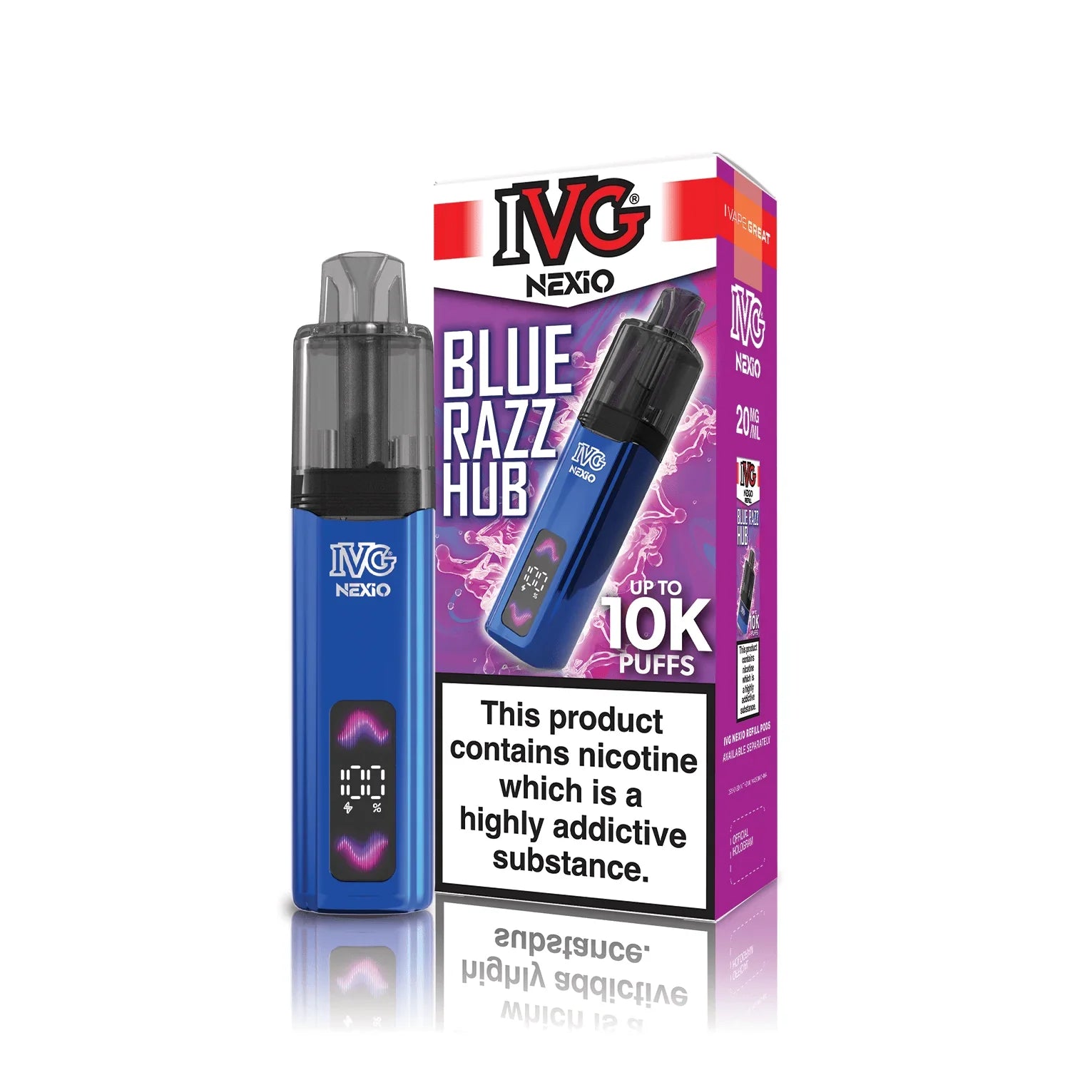 IVG Nexio 10k VAPE Box of 5