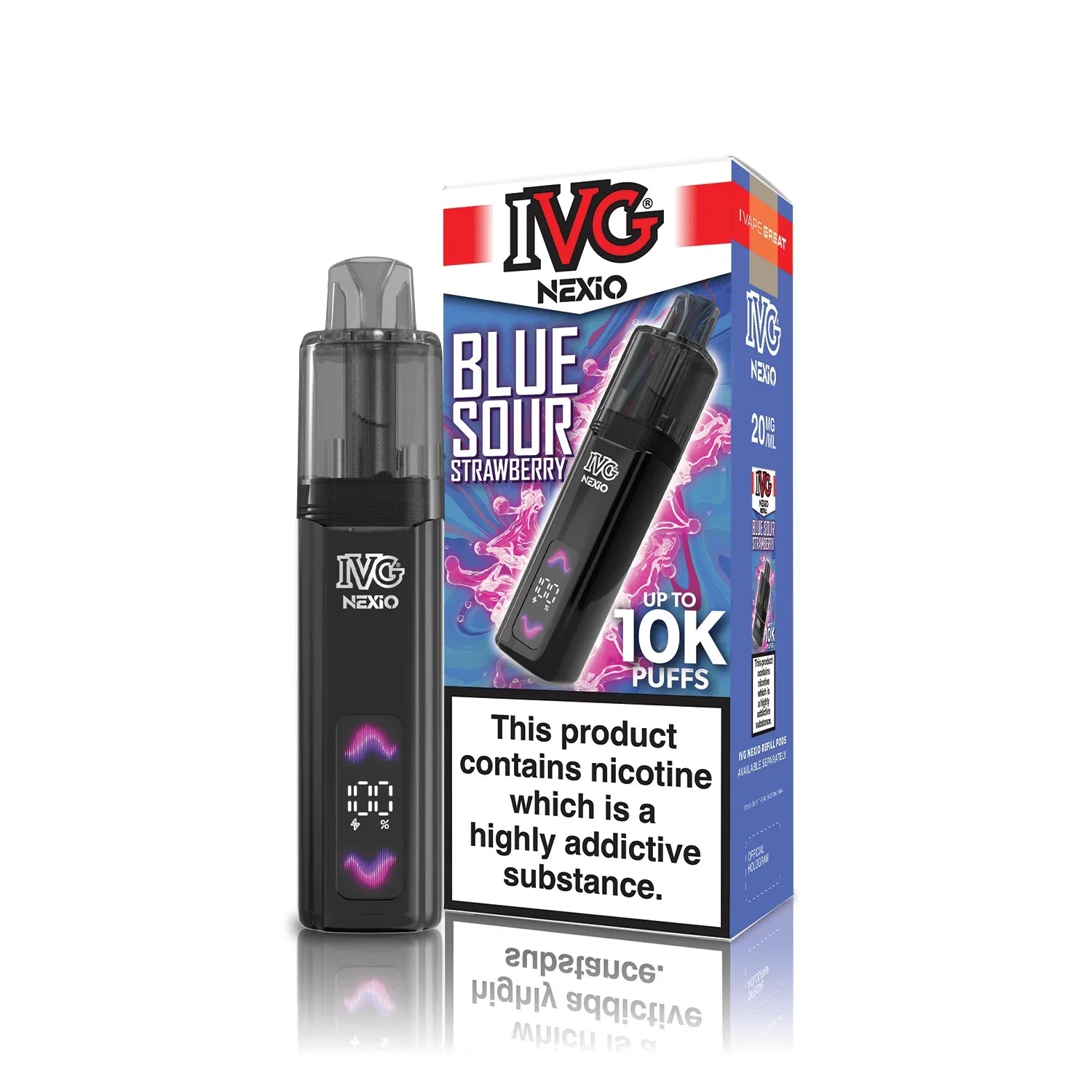 IVG Nexio 10k VAPE Box of 5