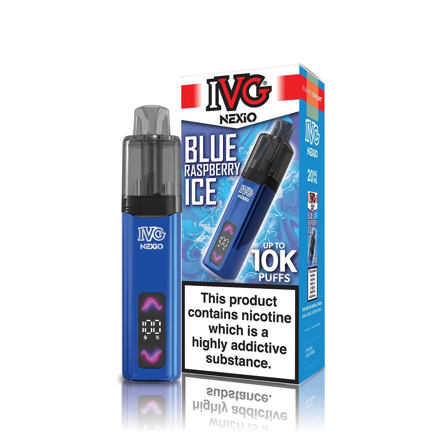 IVG Nexio 10k VAPE Box of 5