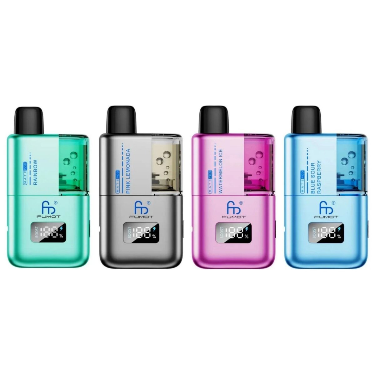 R and M - Box of 10 Fumot R and M Mate Pod 10000 Puff Prefilled Kit - The No1 Plug