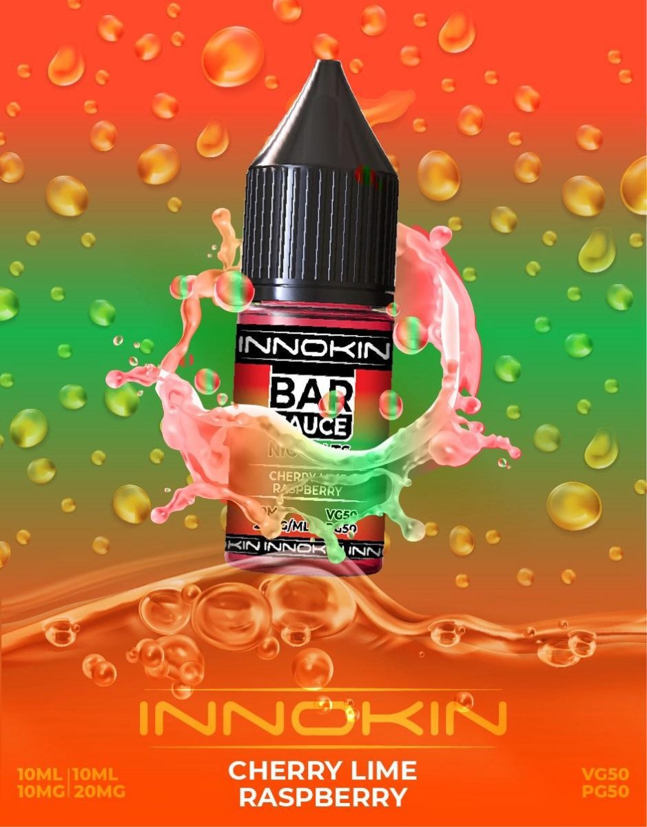 Innokin - BOX OF 10 Innokin Bar Sauce Nic Salts 10ml E - liquids - The No1 Plug