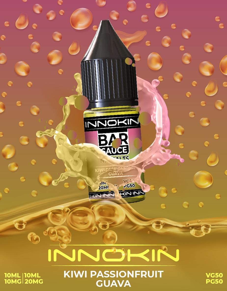Innokin - BOX OF 10 Innokin Bar Sauce Nic Salts 10ml E - liquids - The No1 Plug