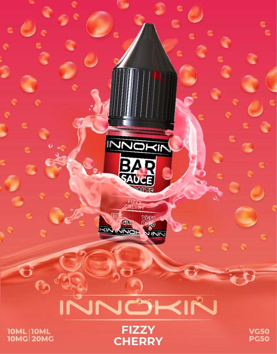 Innokin - BOX OF 10 Innokin Bar Sauce Nic Salts 10ml E - liquids - The No1 Plug