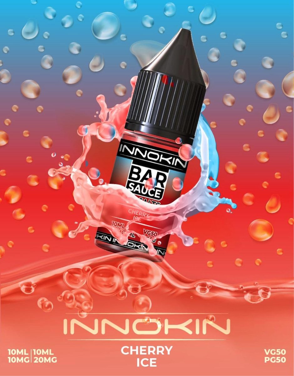Innokin - BOX OF 10 Innokin Bar Sauce Nic Salts 10ml E - liquids - The No1 Plug