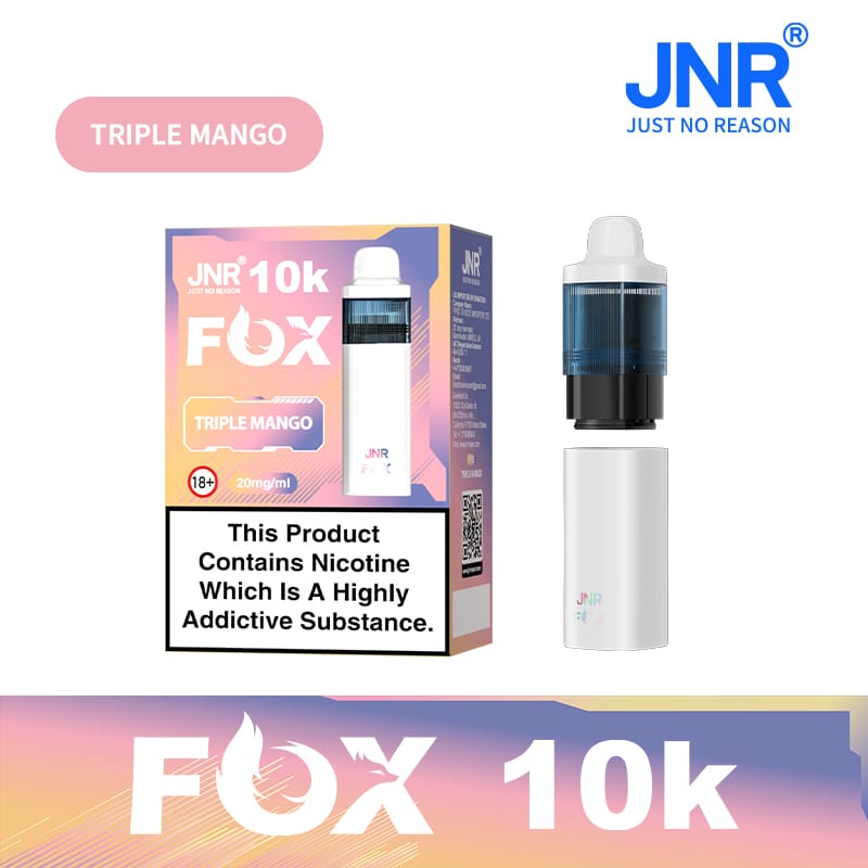 JNR - Box of 5 JNR Aurora 30000 Puffs Prefilled Pod Vape Kit - The No1 Plug