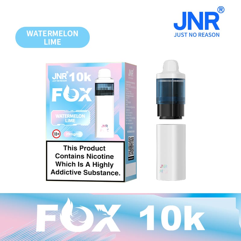 JNR - Box of 5 JNR Aurora 30000 Puffs Prefilled Pod Vape Kit - The No1 Plug