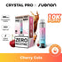 bulk wholesale Crystal Pro CP10K Prefilled Pod Vape 0MG Box of 5 - Cherry Cola