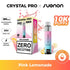bulk wholesale Crystal Pro CP10K Prefilled Pod Vape 0MG Box of 5 - Pink Lemonade