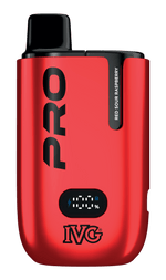 bulk wholesale IVG Pro 10k Vape - Red Sour Raspberry
