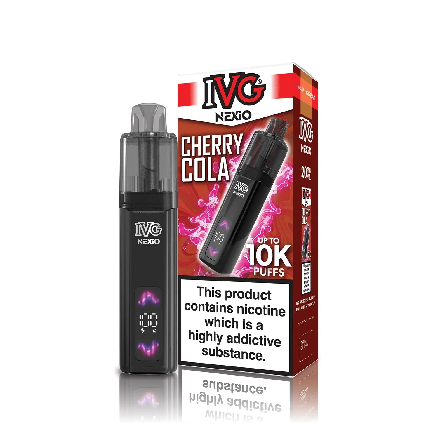 IVG Nexio 10k VAPE Box of 5