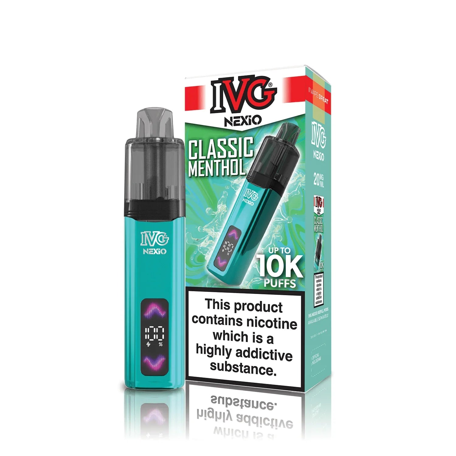 IVG Nexio 10k VAPE Box of 5