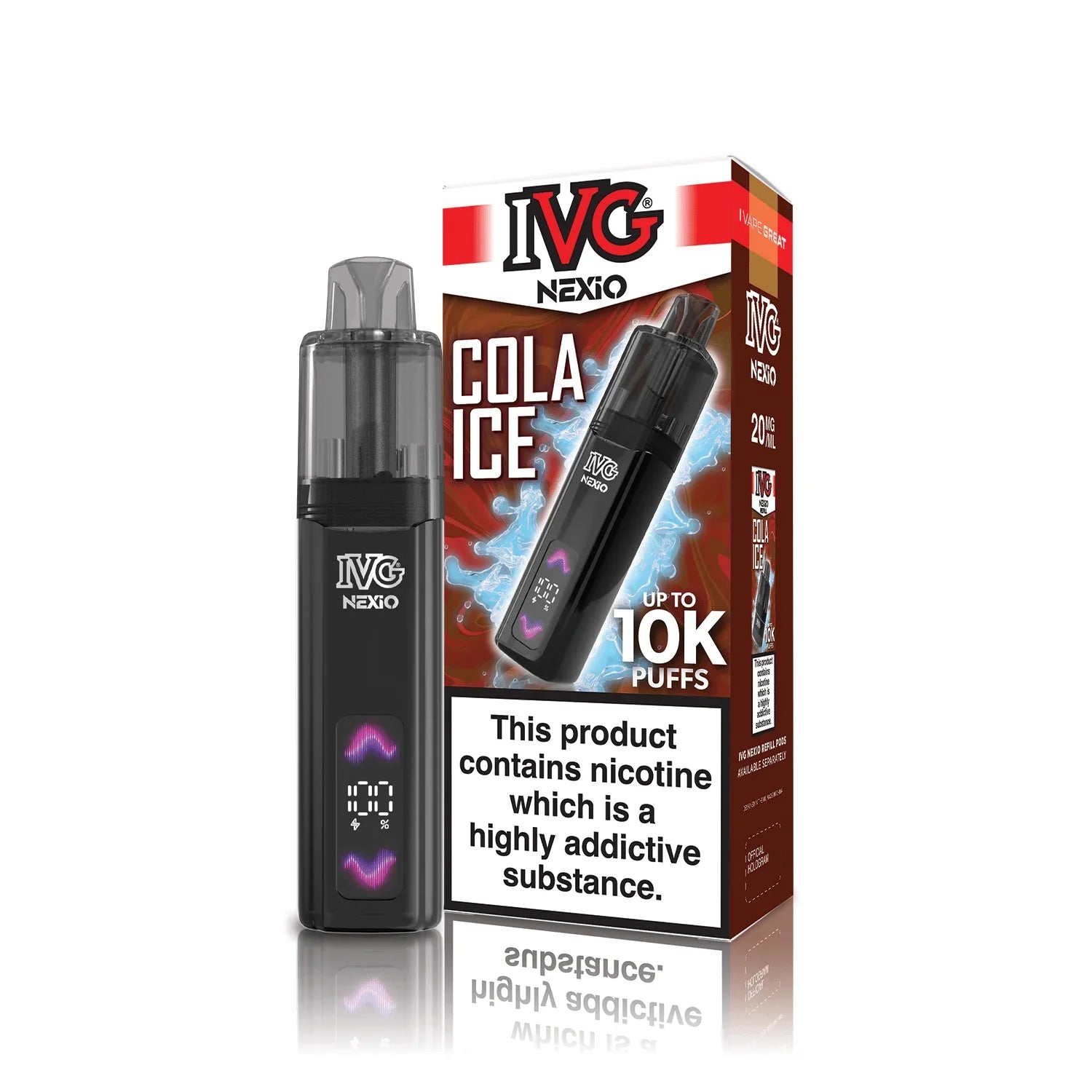 IVG Nexio 10k VAPE Box of 5
