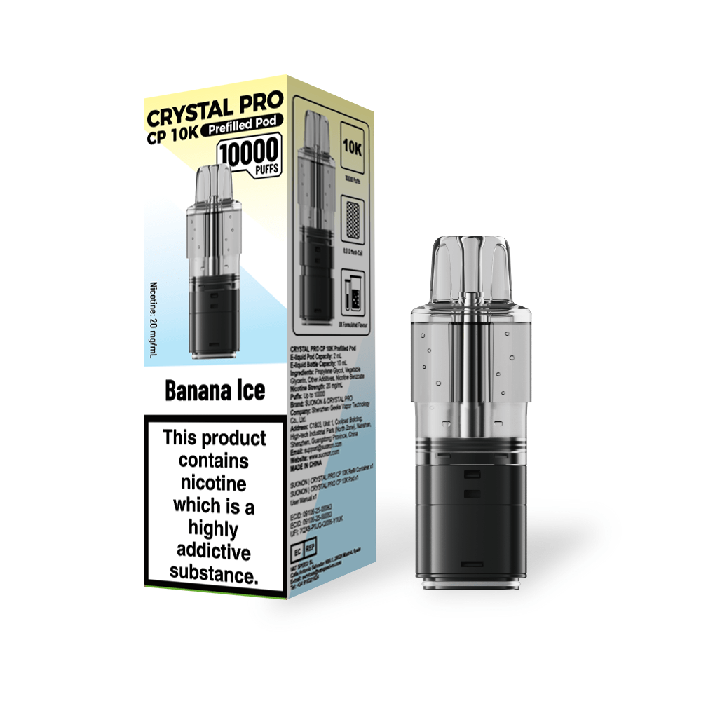 Crystal Pro - Crystal Pro CP 10k Replacement Pods - The No1 Plug