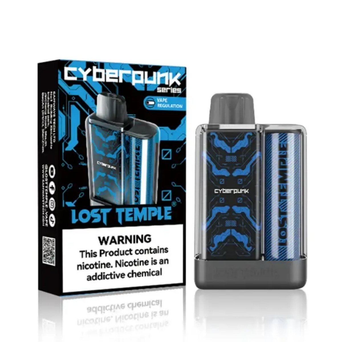 Lost Temple - CyberPunk Lost Temple Refillable Pod Vape Kit - The No1 Plug