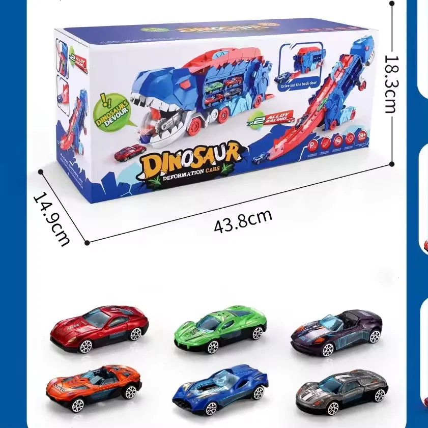 Unbranded - Dinosaur Deformation Cars - The No1 Plug