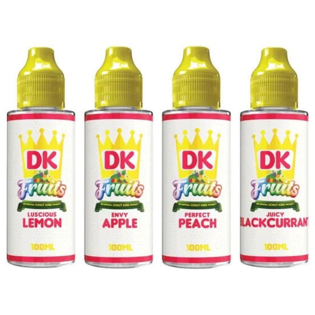 Donut King - Donut King Fruits 100ml Shortfill E - liquid - The No1 Plug