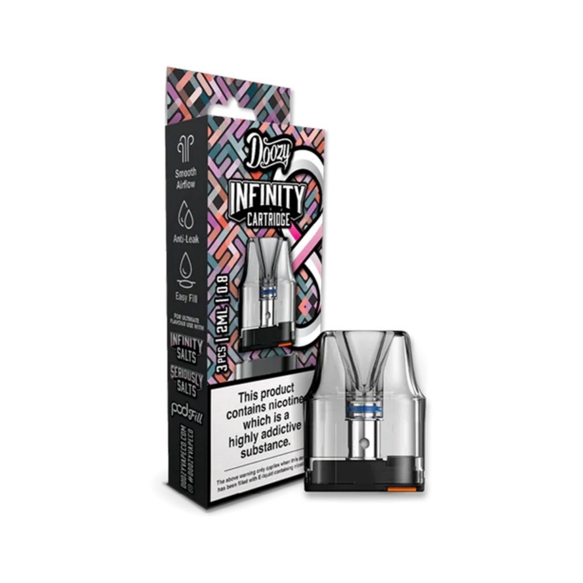 Doozy Vape Co - Doozy Infinity Replacement Pods (pack of 1) - The No1 Plug