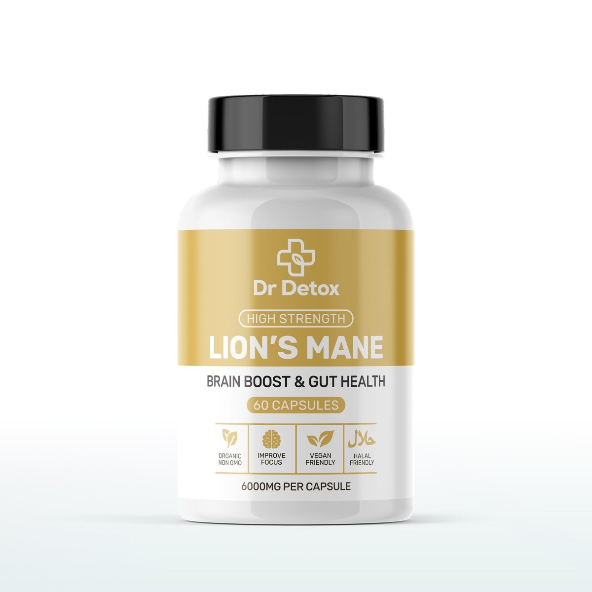 Dr Detox - Dr Detox Lion's Mane - 6000mg - The No1 Plug